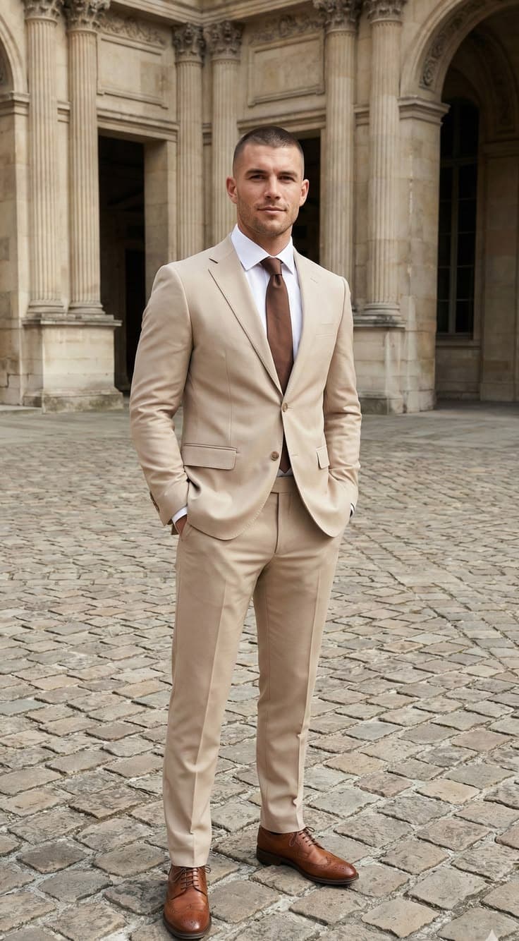 Exemplo de traje — Para eles